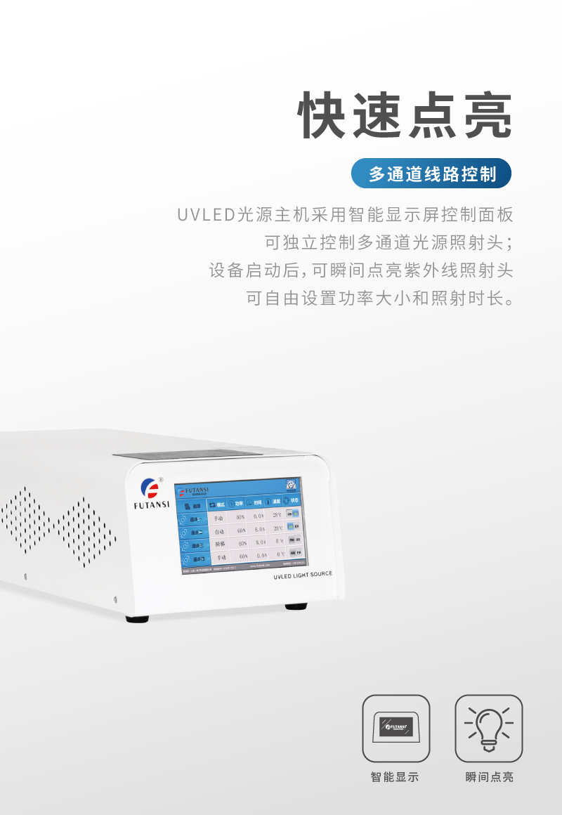 UVLED烘箱 柜式UV固化箱 实验室用UV曝光箱(图5)