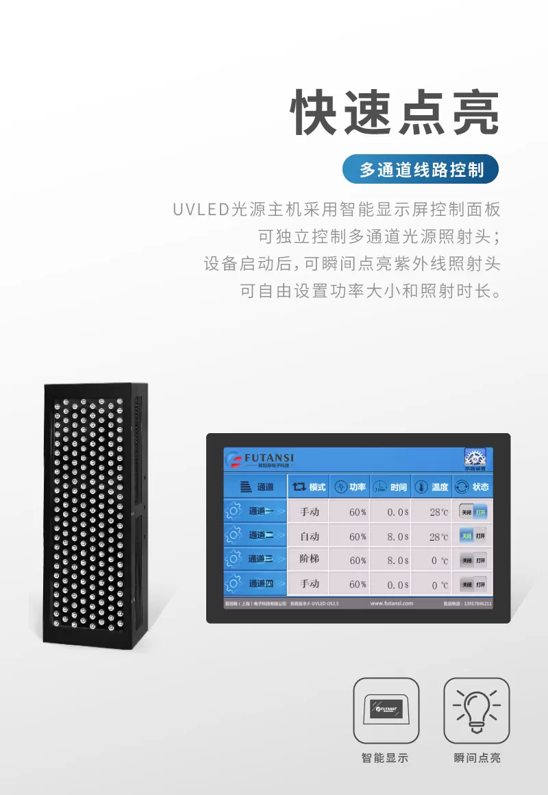 医疗耗材胶水固化灯选用流水线UVLED固化炉(图5)