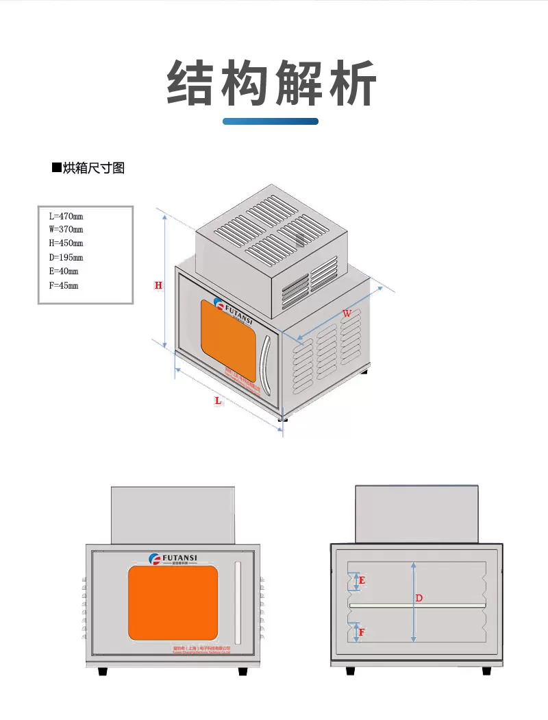 一体式UVLED烘箱 UV胶水烘干UV真空固化箱(图11)