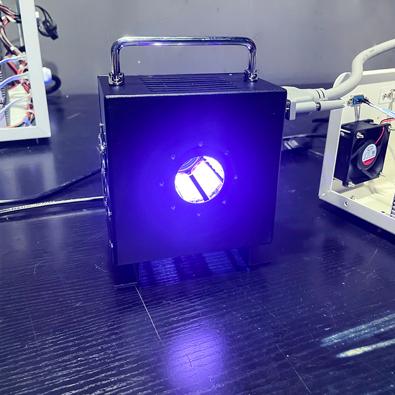 医用导管粘接UV胶水固化用复坦希UVLED固化机(图1)
