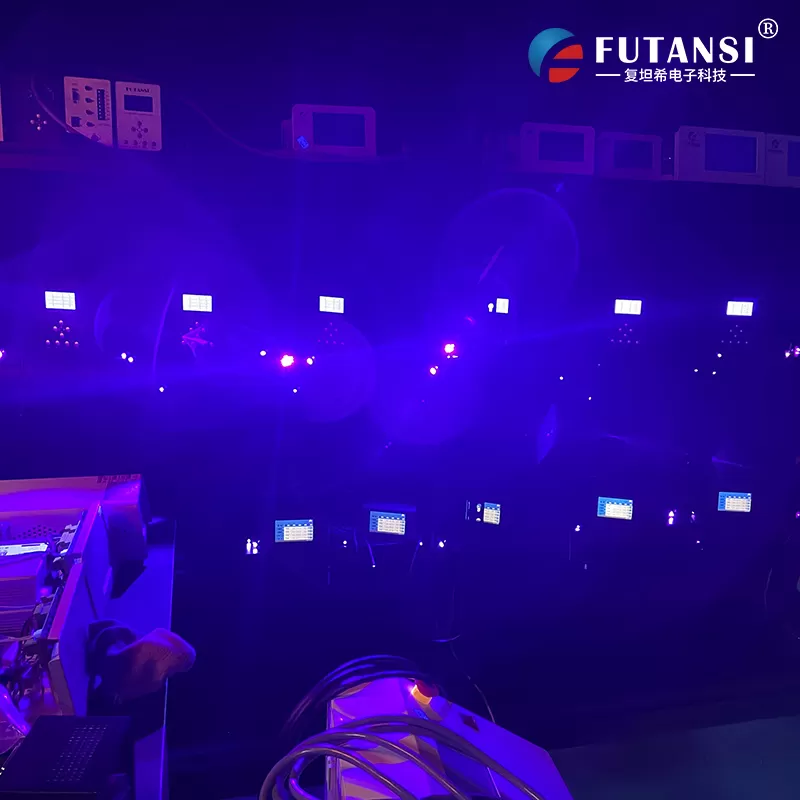 复坦希UVLED点光源固化机：精准光斑与多元波长赋能UV胶水固化  