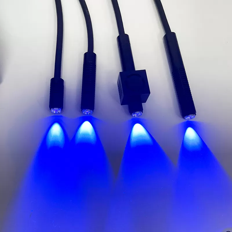 八通道UVLED点光源：多胶点同步固化，重塑UV胶水精密固化效率
