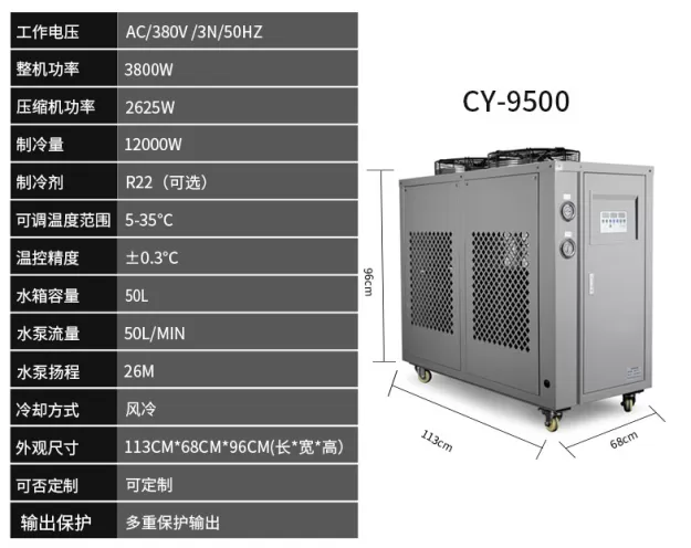 水冷UVLED流水线固化炉-500500W(图5) 水冷UVLED流水线固化炉-500500W(图5)