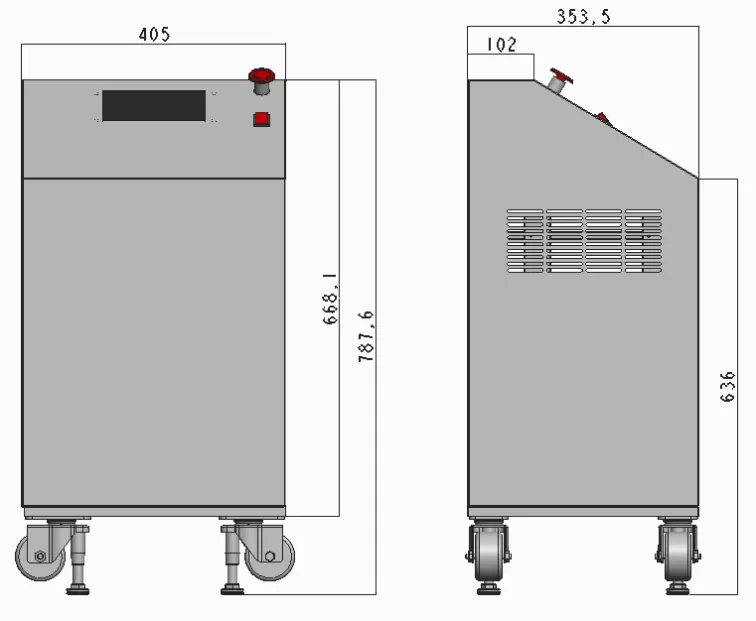 水冷UVLED流水线固化炉-500500W(图4) 水冷UVLED流水线固化炉-500500W(图4)