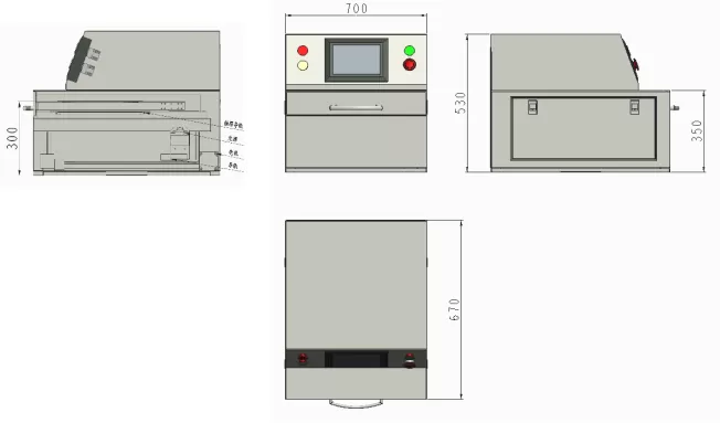 UVLED手动充氮解胶机(图2)