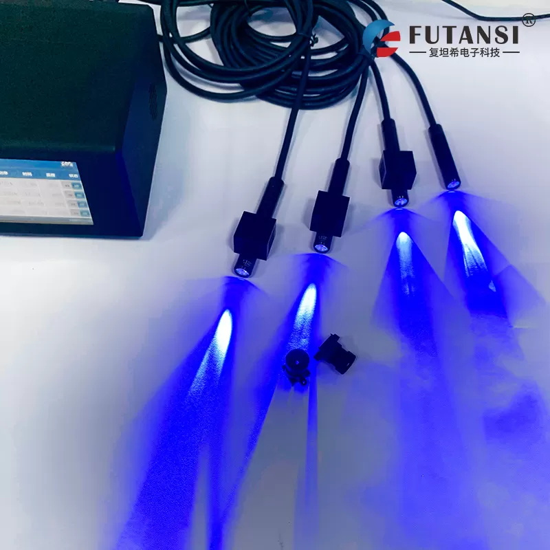 UVLED点光源电子封装应用（芯片外围材料局部固化处理）